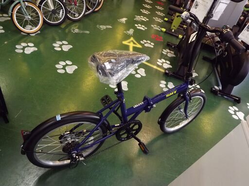サイモト　20インチ折りたたみ自転車 外装6段変速【愛品倶楽部柏店 問合わせ番号：122-042918 002】柏市周辺（柏、松戸、流山、我孫子）出張買取 持込買取 引越し 処分 不要 生前整理 遺品整理 ご相談を！
