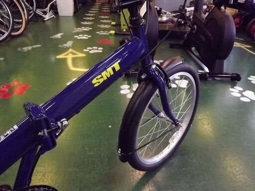 サイモト　20インチ折りたたみ自転車 外装6段変速【愛品倶楽部柏店 問合わせ番号：122-042918 002】柏市周辺（柏、松戸、流山、我孫子）出張買取 持込買取 引越し 処分 不要 生前整理 遺品整理 ご相談を！