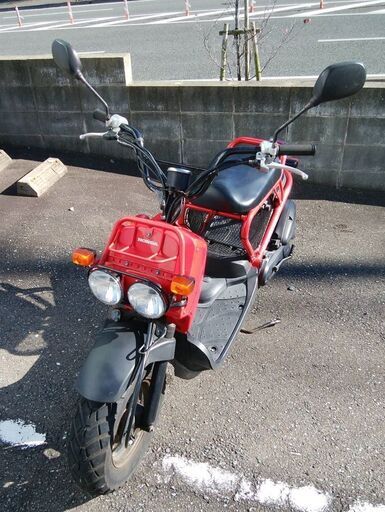 ホンダ　ズーマー50cc　レッド　AF58　バイク