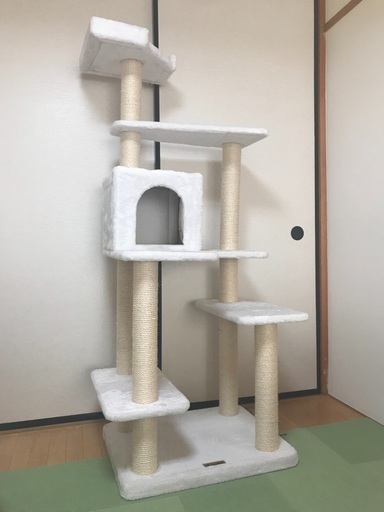 ほぼ新品】Mauのキャットタワー（トルテ）譲ります！