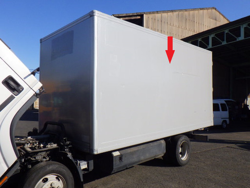 アルミバン ボデー 2t 小型 箱 コンテナ 物置 DIY 倉庫 トラック