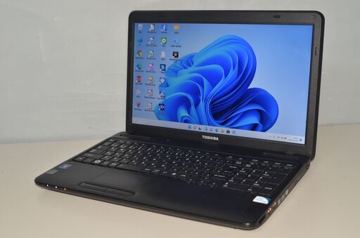 中古ノートパソコン 最新Windows11+office 東芝 B350/22A Pentium/15.6インチ/メモリ4GB/HDD320GB/無線内蔵/DVDマルチ/便利なソフト多数