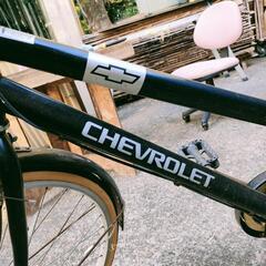 ２７インチ CHEVROLET 黒色 自転車 - 八女市
