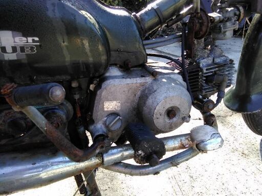 スーパーカブ50 レストア 部品取り 不動車 スーパーカブ50 書付部品取り車