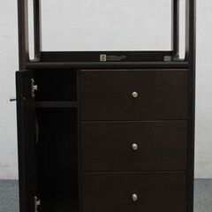 カリモク 電話台 キャビネット サイドボード karimoku 中古家具 店頭 