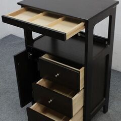 カリモク 電話台 キャビネット サイドボード karimoku 中古家具 店頭 