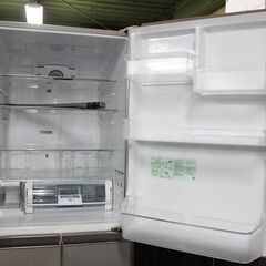 日立 R-S4200E-XN 真空チルド 右開き5ドア 415L クリスタルシャンパン 