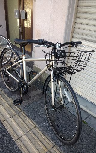 Marukin DEUT クロスバイク　700c 自転車 Marukin] DEUT 700cクロスバイク アルミ/7speeds/ベージュ 楽天市場