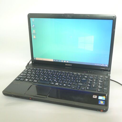 ソニー ノートパソコン 中古良品 15.5型 SONY VAIO VPCEB48FJ Core i3 4GB 750GB DVDマルチ 無線 Bluetooth カメラ Windows10 Office
