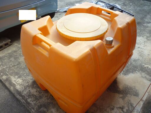 水タンク　500Lです。