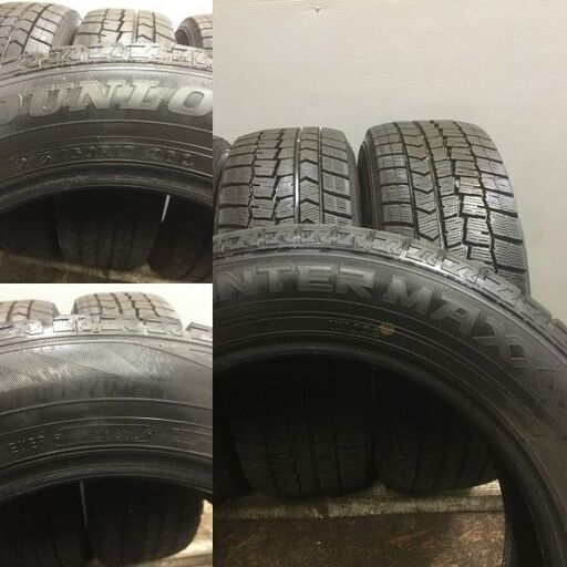 DUNLOP WINTER MAXX WM02 215/60R17 17インチ スタッドレス 4本 バリ溝 