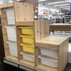 IKEA トロファスト カゴ付