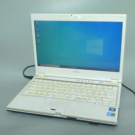 日本製 ノートパソコン 中古良品 13.3型 FUJITSU 富士通 SH560/3B Core i3 4GB DVDRW 無線 WiFi WiMAX Windows10 Office 即使用可