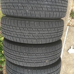 スタッドレスタイヤ　17インチ　日産純正ホイール　エクストレイル