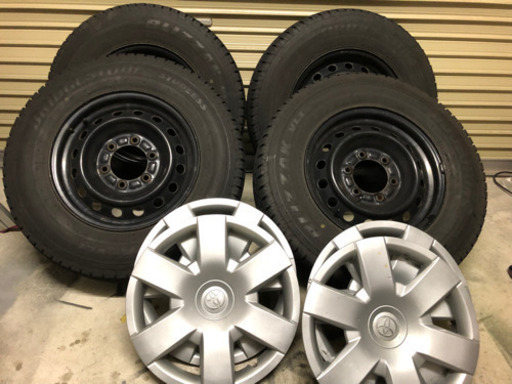 価格交渉可　ハイエース　ブリザック　2018年製造　195/80r16