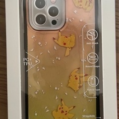 【ネット決済】iPhone13スマホケース ピカチュウ未使用