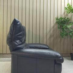 高級【アクタス】本革一人掛けソファ ギャラリーM 約20万円