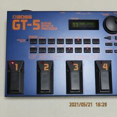完動・極上美品　BOSS GT-5　初期化済み　１９９７年　デッ...