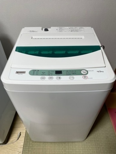 【高年式❣2019年製✨】 4.5キロ簡易乾燥機能付洗濯機 ヤマダセレクト