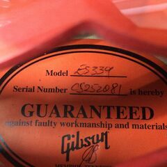 【お宝創庫中村店】Gibson ES-339 Skull  エレキギター