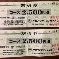 【ネット決済】【取引終了】丸亀パブリックゴルフコース割引券250...