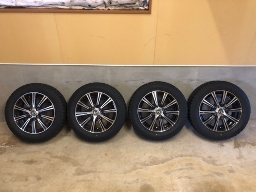 スタッドレスタイヤ   溝◎   アルミホイール&ナット付 スタッドレスタイヤ 溝◎ アルミホイール&ナット付