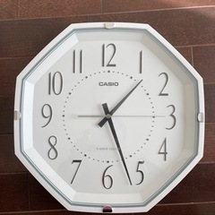 CASIO電波時計（掛け時計）