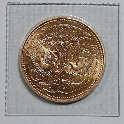 天皇陛下御在位60年記念10万円金貨