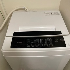 【ネット決済】アイリスオーヤマ　洗濯機　6kg IAW-T602E