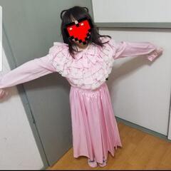 【ネット決済・配送可】子供のドレス【ピンク】