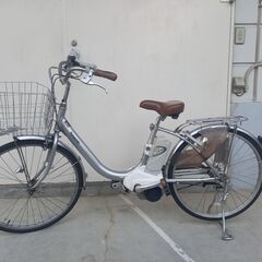 自転車　24インチ 913 電動自転車 2015年 パナソニック 24インチ エコナビ 5AH
