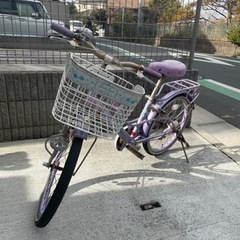 【ネット決済】女の子　20インチ自転車