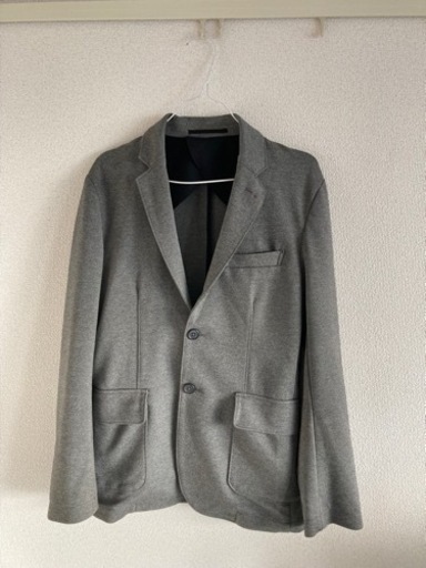 メンズs Guテーラードジャケット グレー あや札幌在住 南郷７丁目の服 ファッションの中古 古着あげます 譲ります ジモティーで不用品の処分