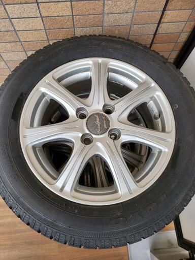 175/65R14 スタッドレスタイヤ 4本セット ホイール付 - タイヤ 