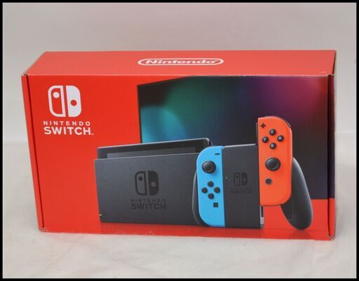 中古美品　 ニンテンドースイッチ ネオン Nintendo Switch バッテリー強化版