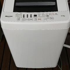 [配達無料][即日配達も可能？]全自動洗濯機　4.5kg  Hi...