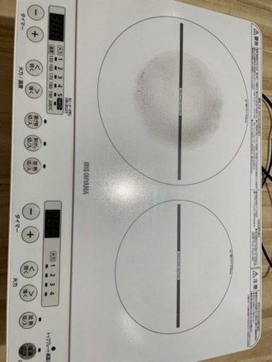 IH クッキングヒーター　白　12月13日から20日に来れる方！