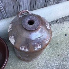 陶器製  醤油壺の画像