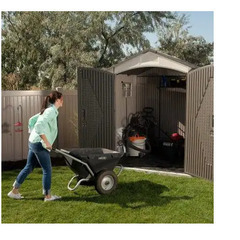 ★（商談中）3日間限定値下げ　12月 21日21時まで緊急値下げ　★おしゃれな物置　Life Time社製　中古　格安