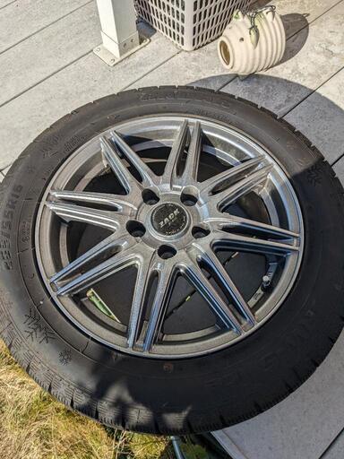 日産リーフ用 ホイール付きスタッドレスタイヤ 205/55R16