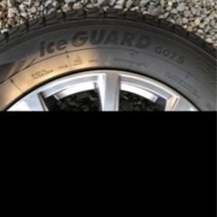 値下げです　極上　スタッドレスタイヤホイールセット　225/65/17