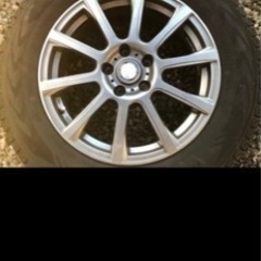 値下げです　極上　スタッドレスタイヤホイールセット　225/65/17