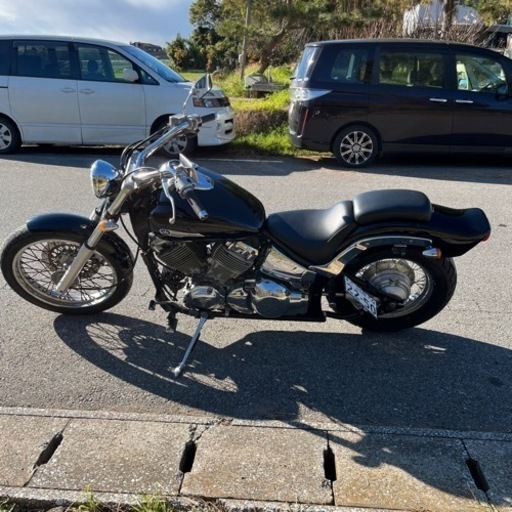 851.【車検5年4月まで】ヤマハ・ドラッグスター400 4TR低走行2万キロ整備済み！千葉県柏市から配送可能！ナンバー横付け！マービングマフラー！ 851.【車検5年4月まで】ヤマハ・ドラッグスター400 4TR低走行2万