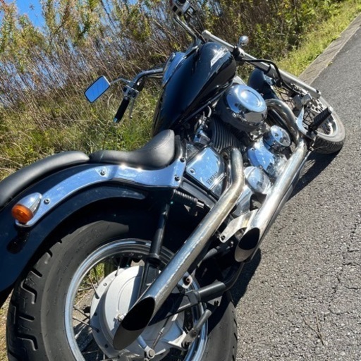 ドラッグスター400cc 車検 残り1年。マフラーはかなりの