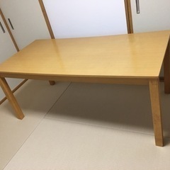 【無料•自宅手渡しのみ】木製　ダイニング テーブル　作業台