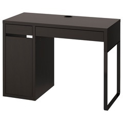 IKEA MICKE ミッケ デスク ブラックブラウン 105x...