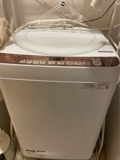 SHARP 2020年製 洗濯機