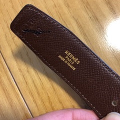 エルメスバックル付きリバーシブルベルト
