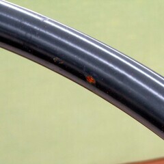 札幌市/清田区　ラタン調 ガーデンテーブルチェア テーブルセット ガーデニング ガラステーブル ガーデンチェア