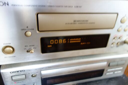 DENON】カセットデッキ UDR-F07【おまけ多数】 | gofactoring.cl